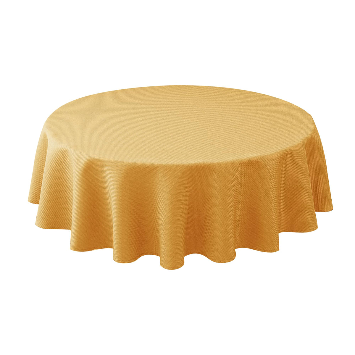 Biscaynebay fall round tablecloth texture with premium drape for elegant dining.