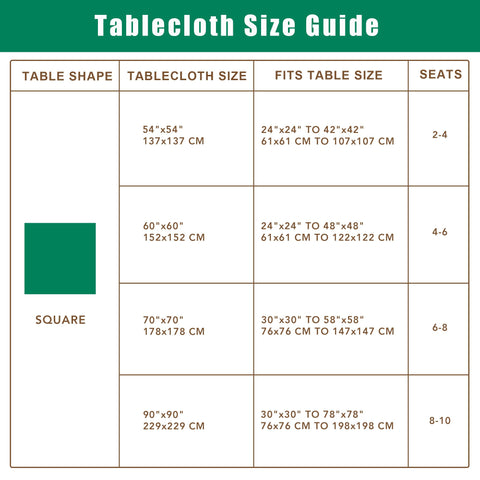 Biscaynebay machine-washable tablecloth simplifies cleanup after gatherings.
