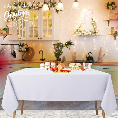 Biscaynebay holiday table setting adds festive ambiance.