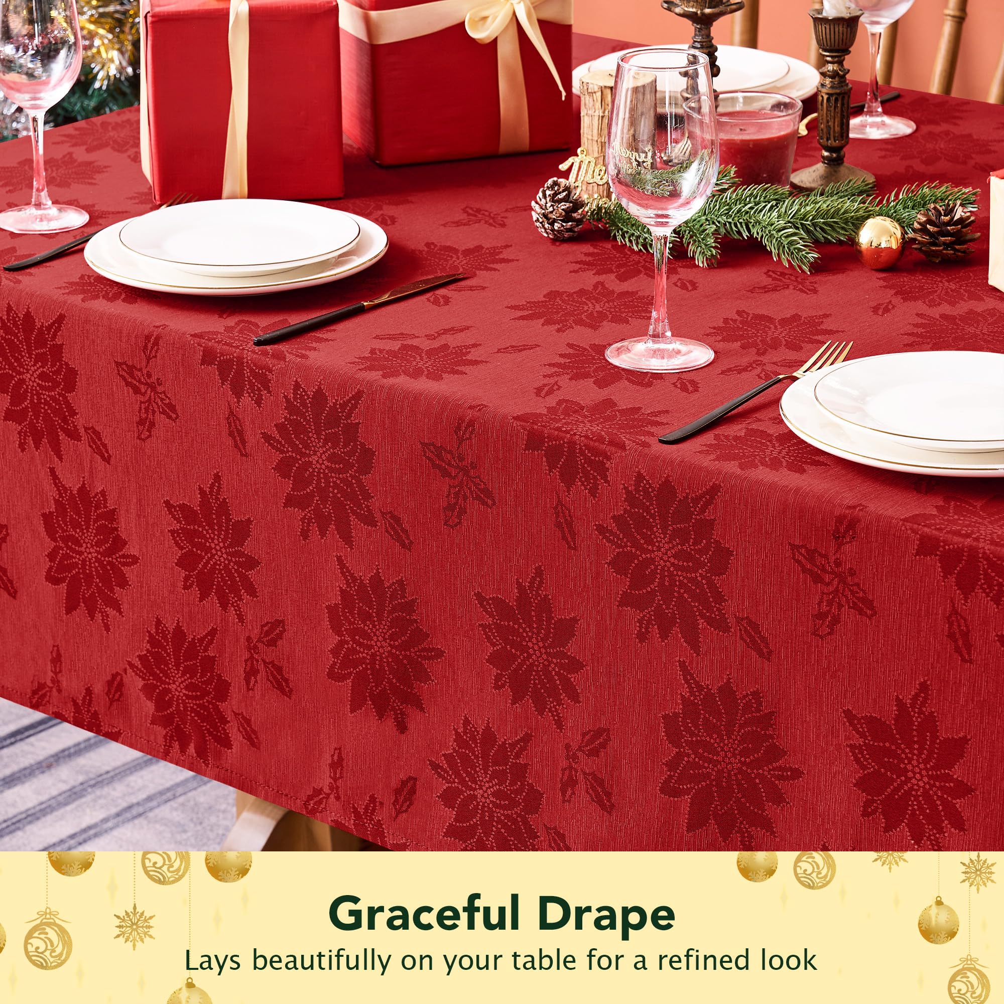 Biscaynebay indoor-outdoor holiday table setting showcases versatile use