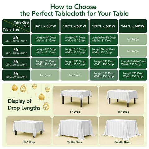 Biscaynebay indoor outdoor tablecloth for versatile holiday entertaining spaces