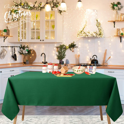 Biscaynebay outdoor garden party tablecloth on an outdoor table
