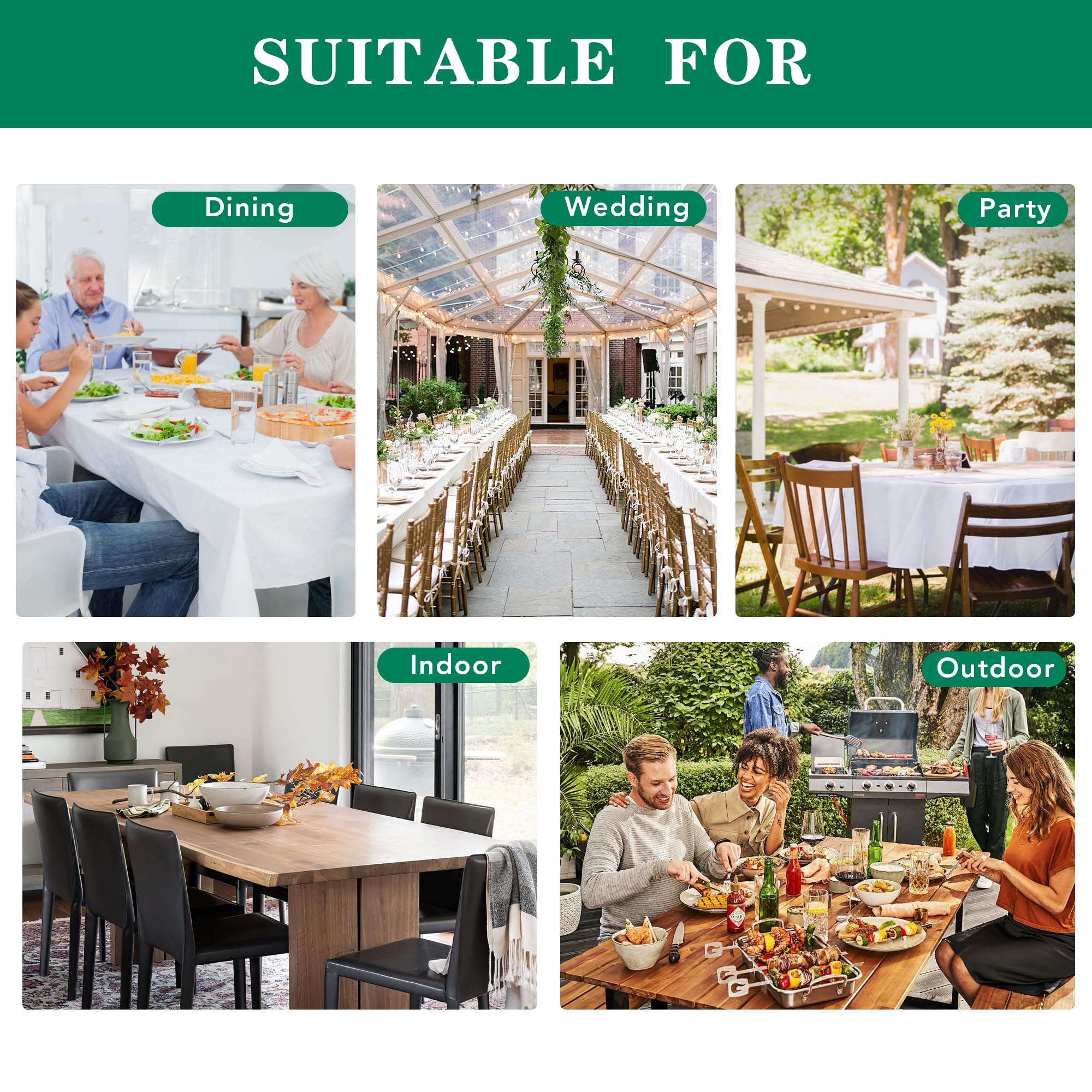 Biscaynebay holiday table setting ready for Christmas and Thanksgiving gatherings