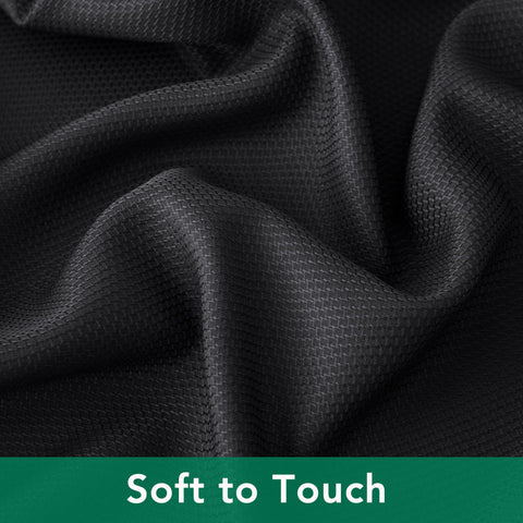 Biscaynebay party tablecloth black creates polished setups for celebrations.