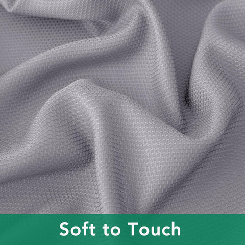 Biscaynebay quick-drying tablecloth folds compactly for storage.