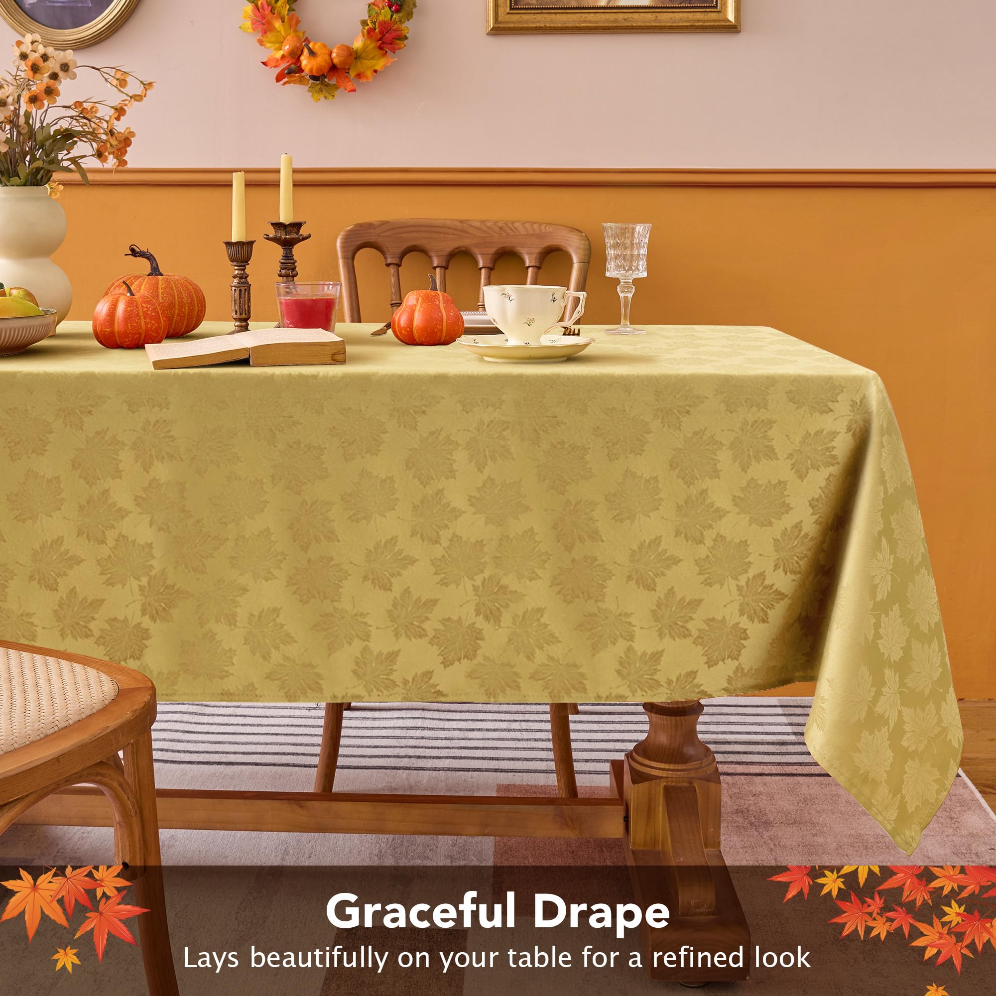 Biscaynebay rectangular 6ft table coverage for long banquet tables.