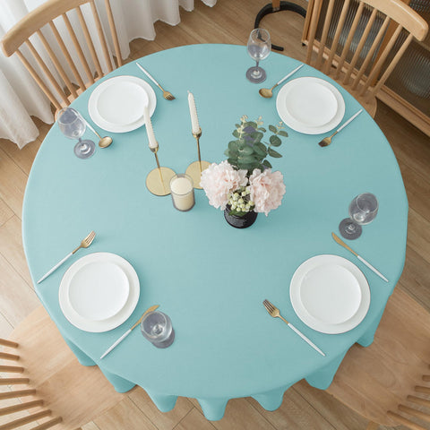 Biscaynebay tablecloth is machine washable for easy maintenance