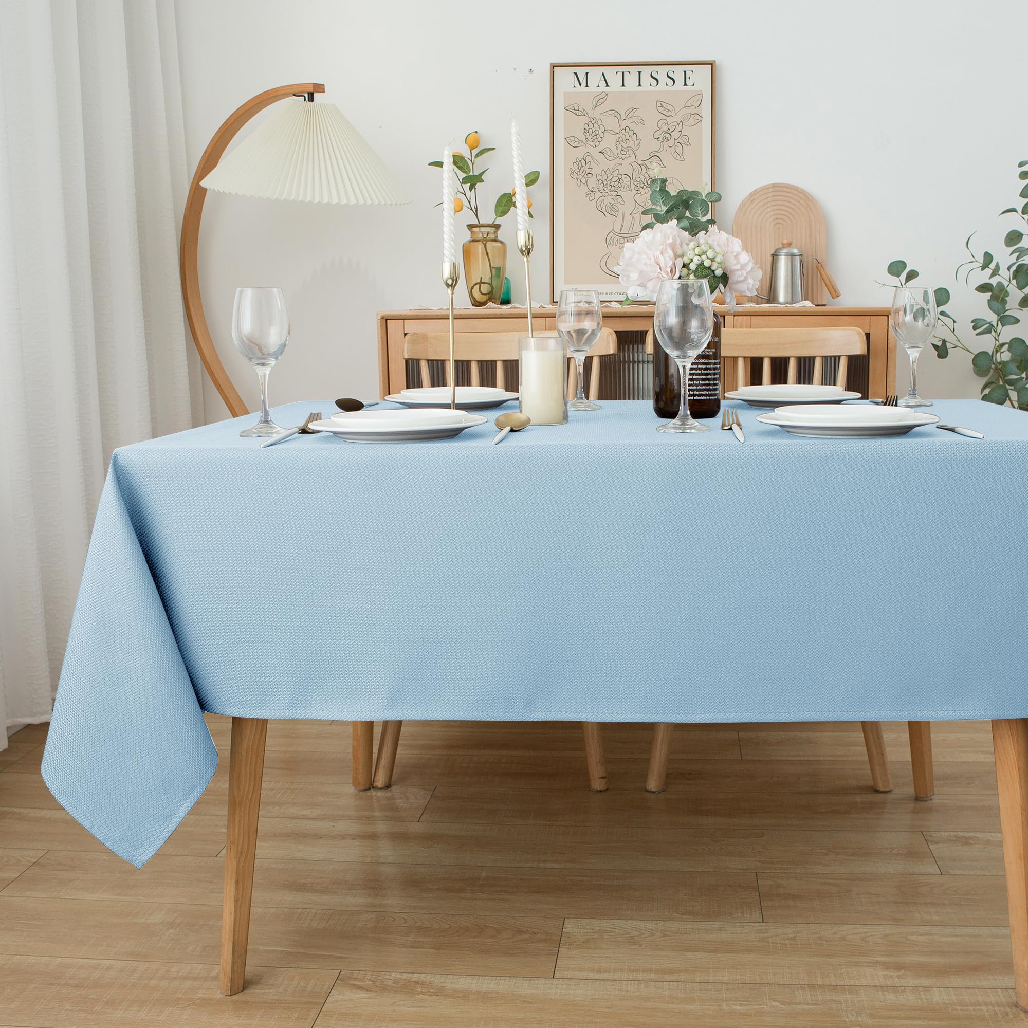Biscaynebay easy-care feature highlighted on fabric texture.