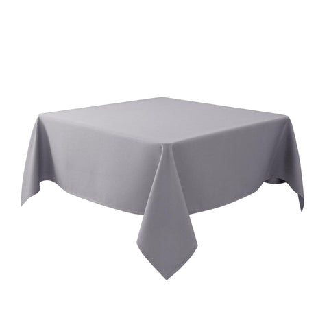 Biscaynebay textured tablecloth close-up reveals durable weave for everyday dining.