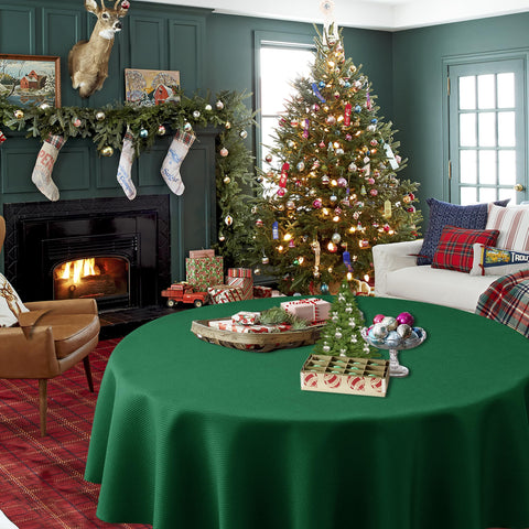 Biscaynebay versatile tablecloth for holidays, parties, and everyday meals