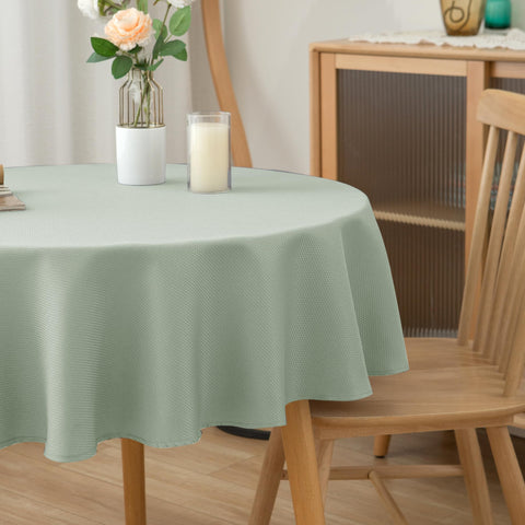 Biscaynebay washable tablecloth stays vibrant after washes