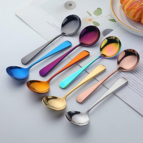 Bisdarun compact travel-friendly spoons for camping on the go