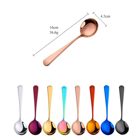 Bisdarun iridescent titanium coating adds premium look to spoons