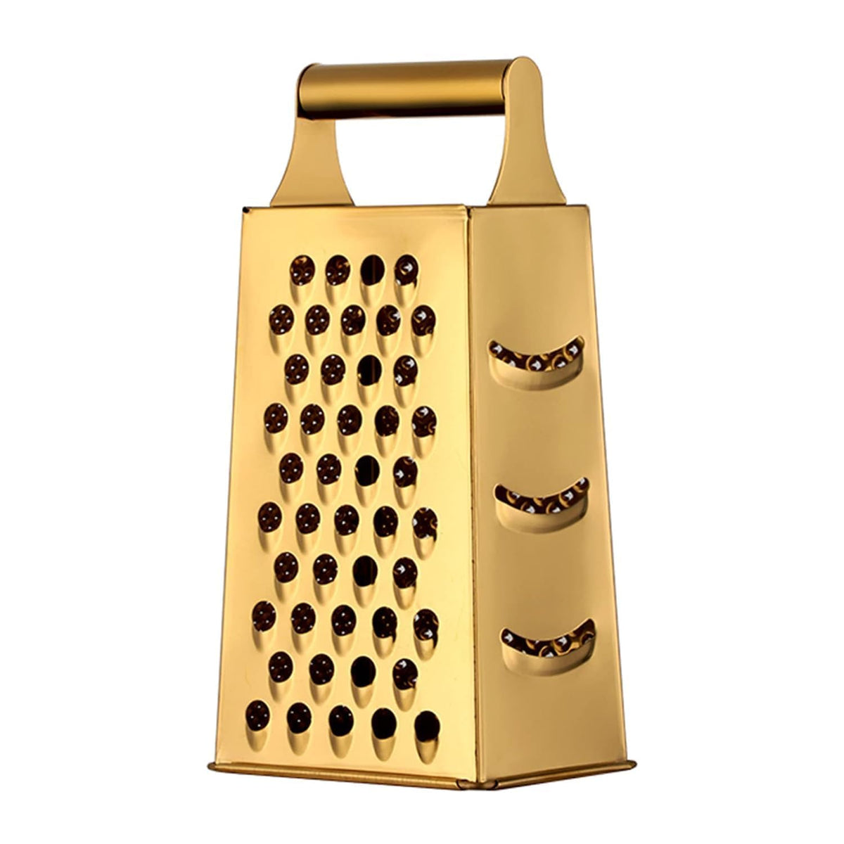 BISDARUN grater-slicer front view, showcasing four-in-one versatility for prep work.