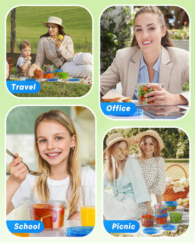 BiuLeon reusable meal-prep containers replace disposable plastics.