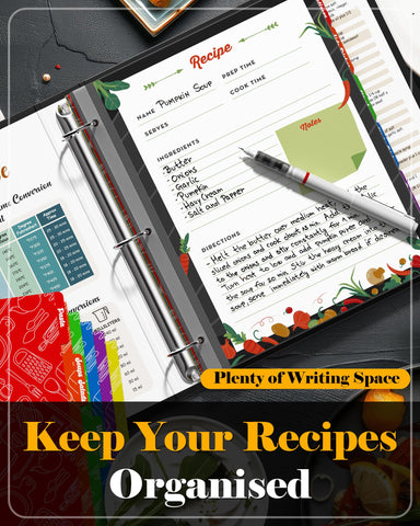 BiuLeon waterproof sleeve keeps pages clean during cooking