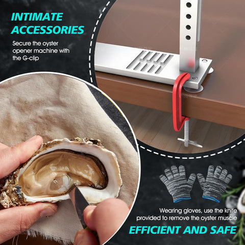 BIUWING G-clip and gloves ensure secure fixing and hand protection