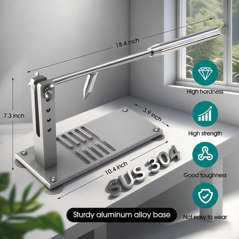 BIUWING Oyster Opener Assembly demonstrates easy height adjustment for different shells