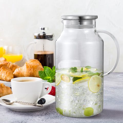Bivvclaz borosilicate glass resists temperature changes and staining.