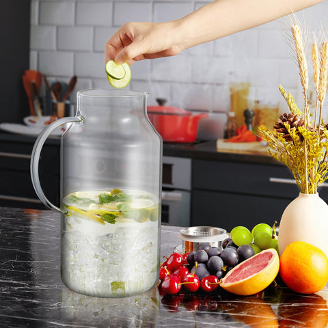 Bivvclaz dishwasher-safe pitcher for quick cleanup after gatherings.