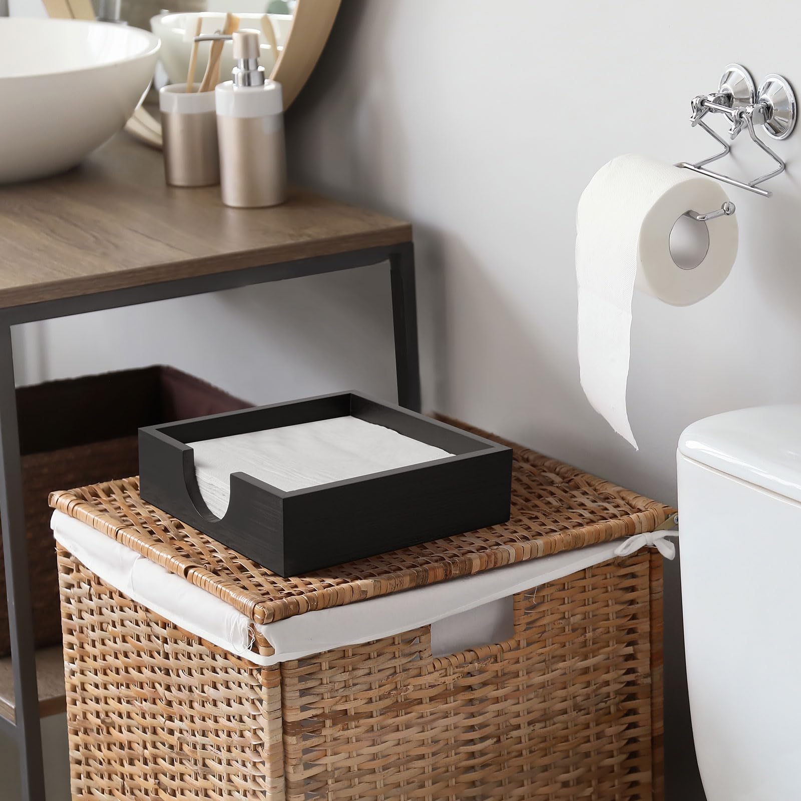 Bivvclaz napkin holder suitable for both indoor and outdoor dining setups.
