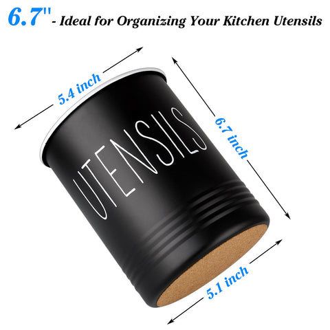Bivvclaz utensil holder, 6-7 inch height, stable storage