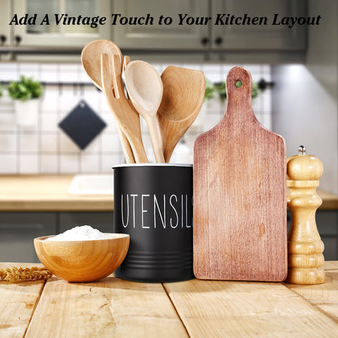 Bivvclaz countertop storage keeps spoons and tongs within reach