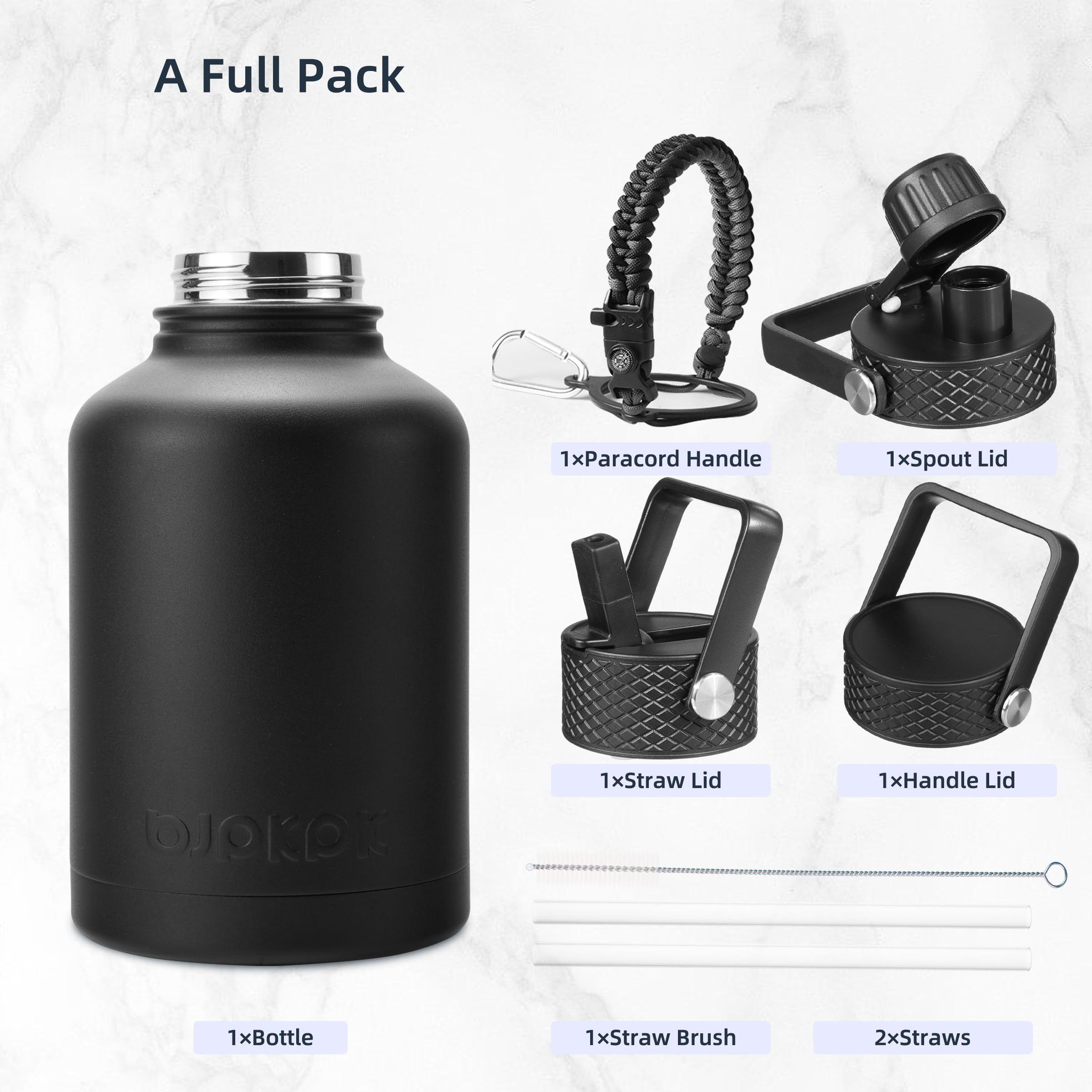 BJPKPK 18/8 stainless steel resists rust and flavor transfer.