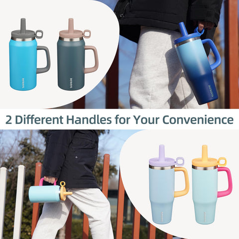 BJPKPK durable stainless steel with double-wall insulation preserves beverage temperature.