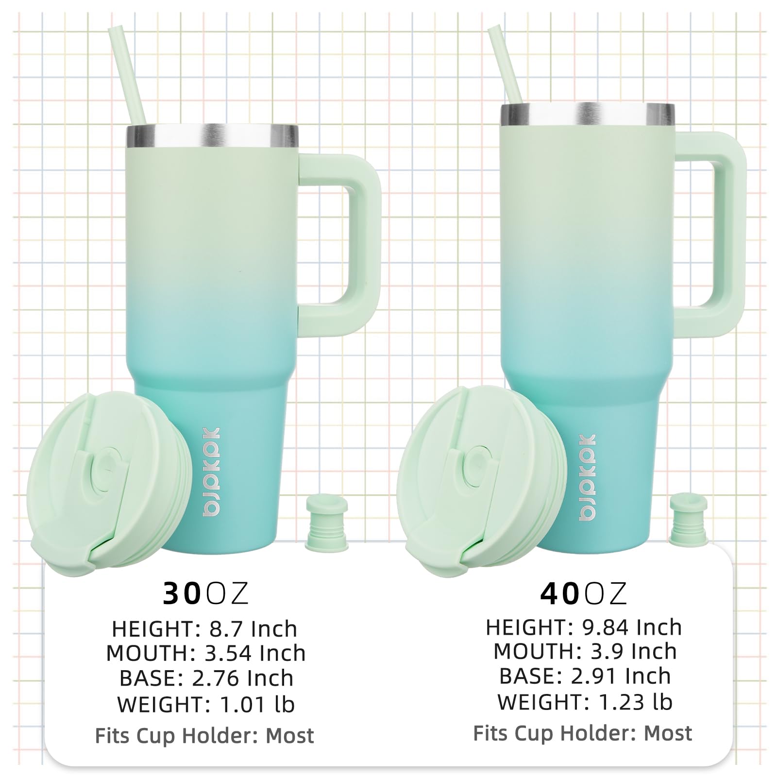 BJPKPK dishwasher-safe tumbler for quick cleanup after busy days
