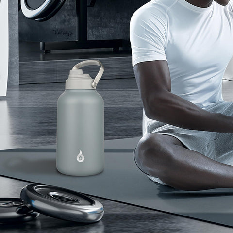 BJPKPK dishwasher-safe bottle for quick cleaning after workouts.
