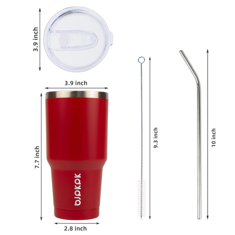 BJPKPK double-wall vacuum insulation prevents condensation on surfaces.
