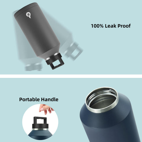 BJPKPK leak-proof spout lid prevents spills during workouts