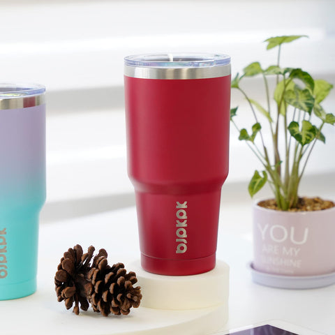 BJPKPK narrow bottom fits most car cup holders for travel.