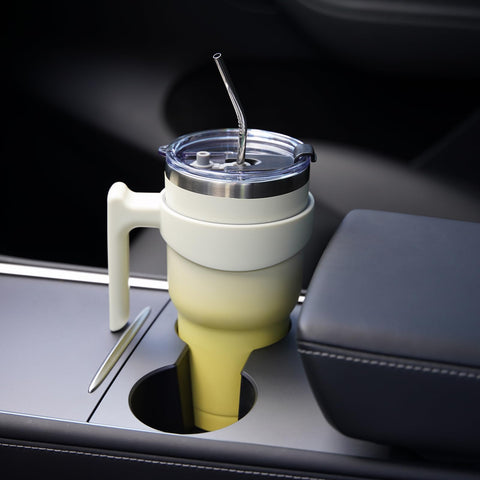 Lemon color accent adds bright style to BJPKPK tumbler