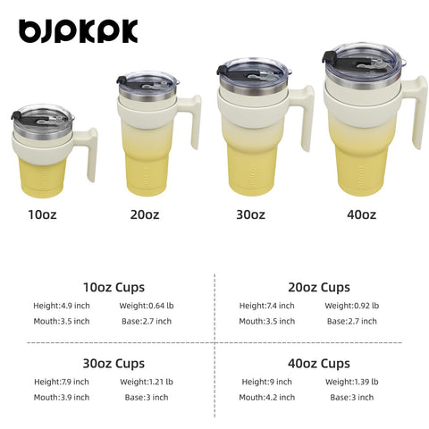 Two lids included for sip or flip directions with BJPKPK tumbler