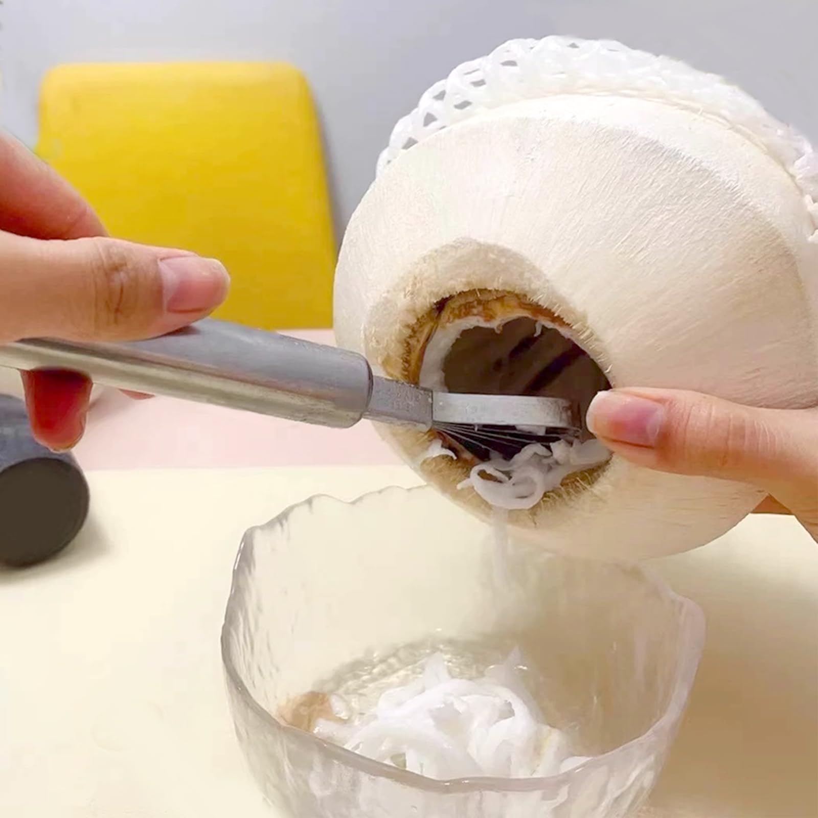 BJSSBJH Perfect Gift: versatile coconut tool set for kitchens and vacations.