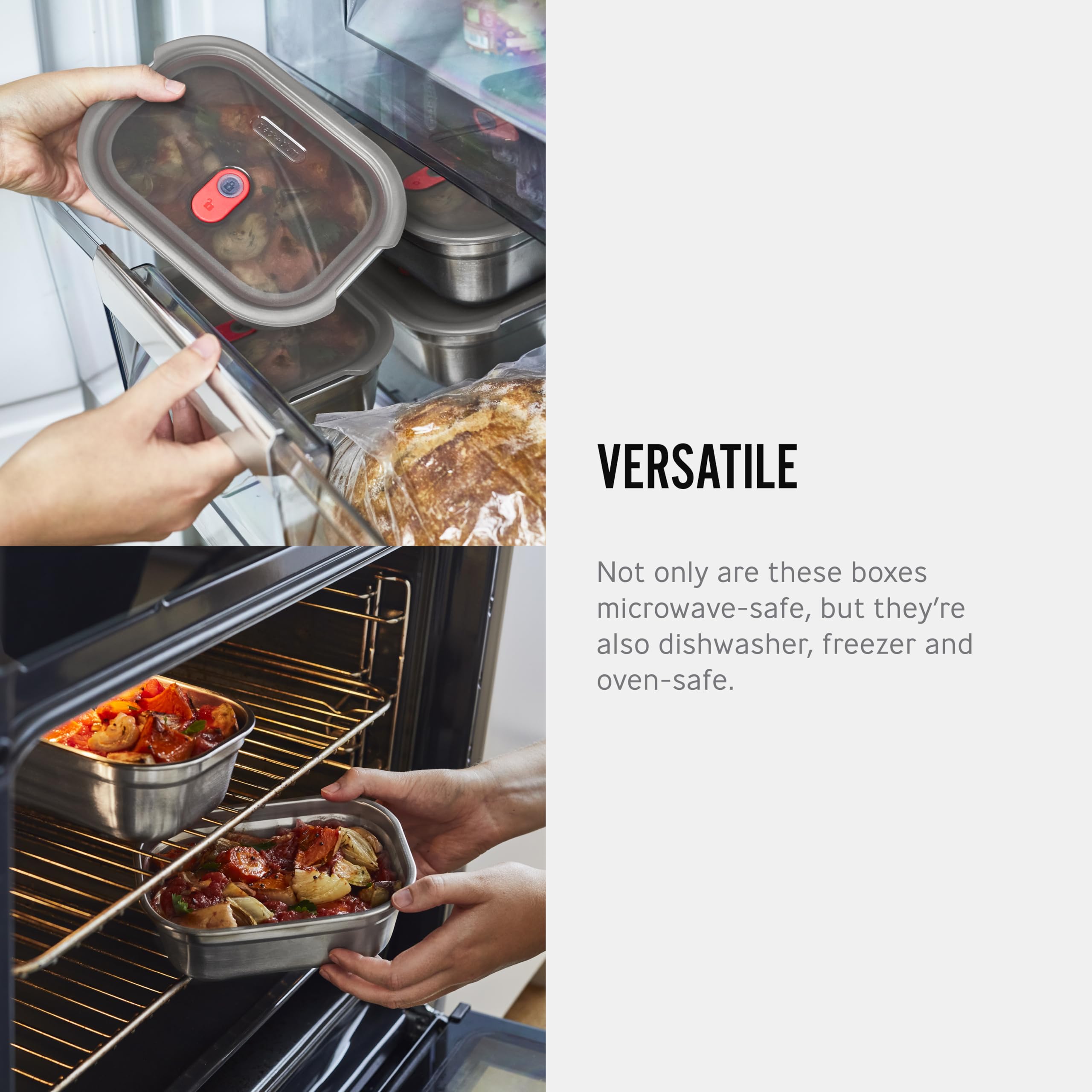 BLACK BLUM lunch box is dishwasher-safe for effortless cleaning after busy days.
