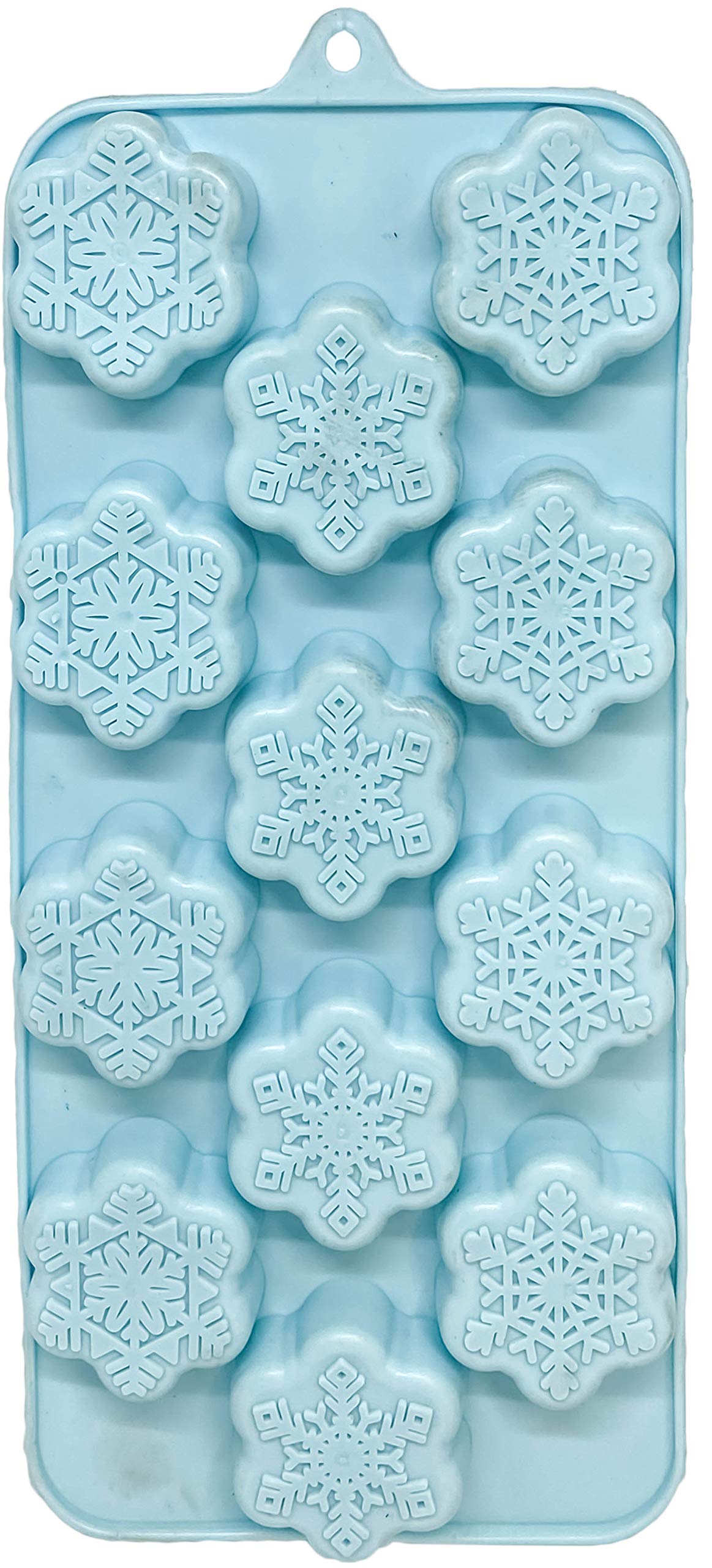 Black Duck Brand snowflake mold suited for crayons, jell-o, and chocolates
