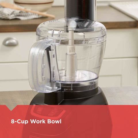 BLACK+DECKER FP1600B in-use demonstrates quick chopping and mixing for weeknight dinners