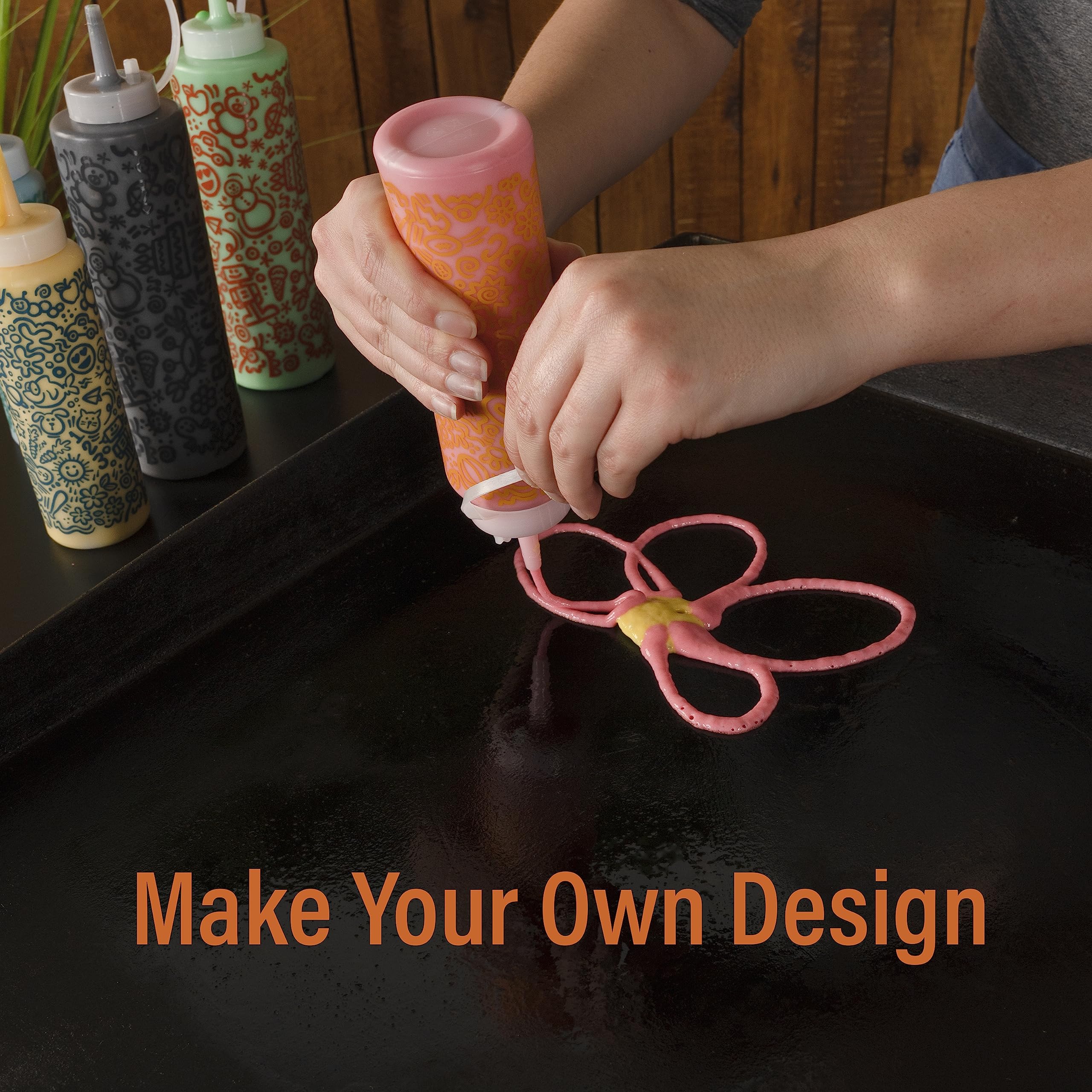 BLACKSTONE 5251 cool-touch handles keep hands safe during use.