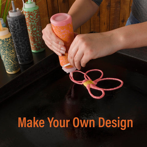 BLACKSTONE 5251 cool-touch handles keep hands safe during use.