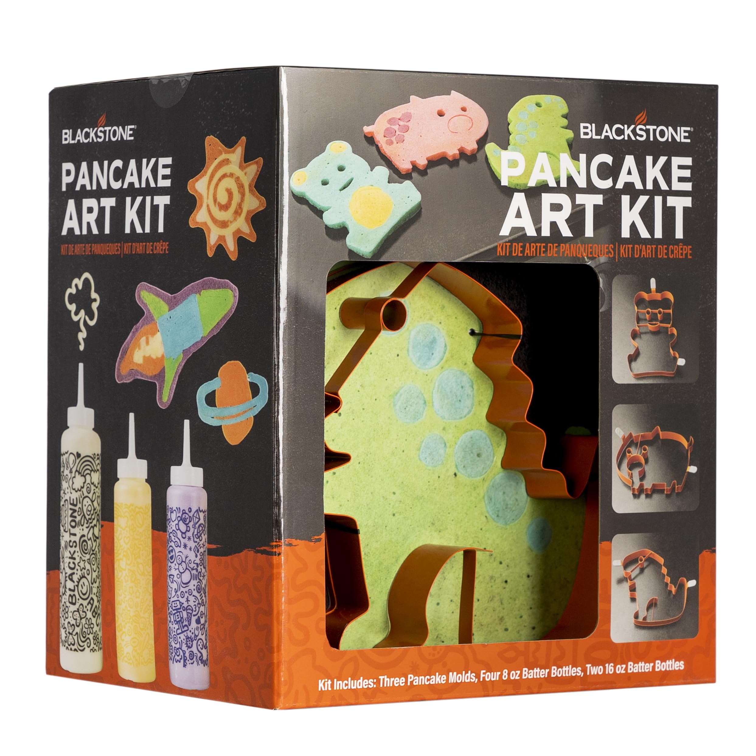 BLACKSTONE 5251 bottle pour enables precise pancake art designs.
