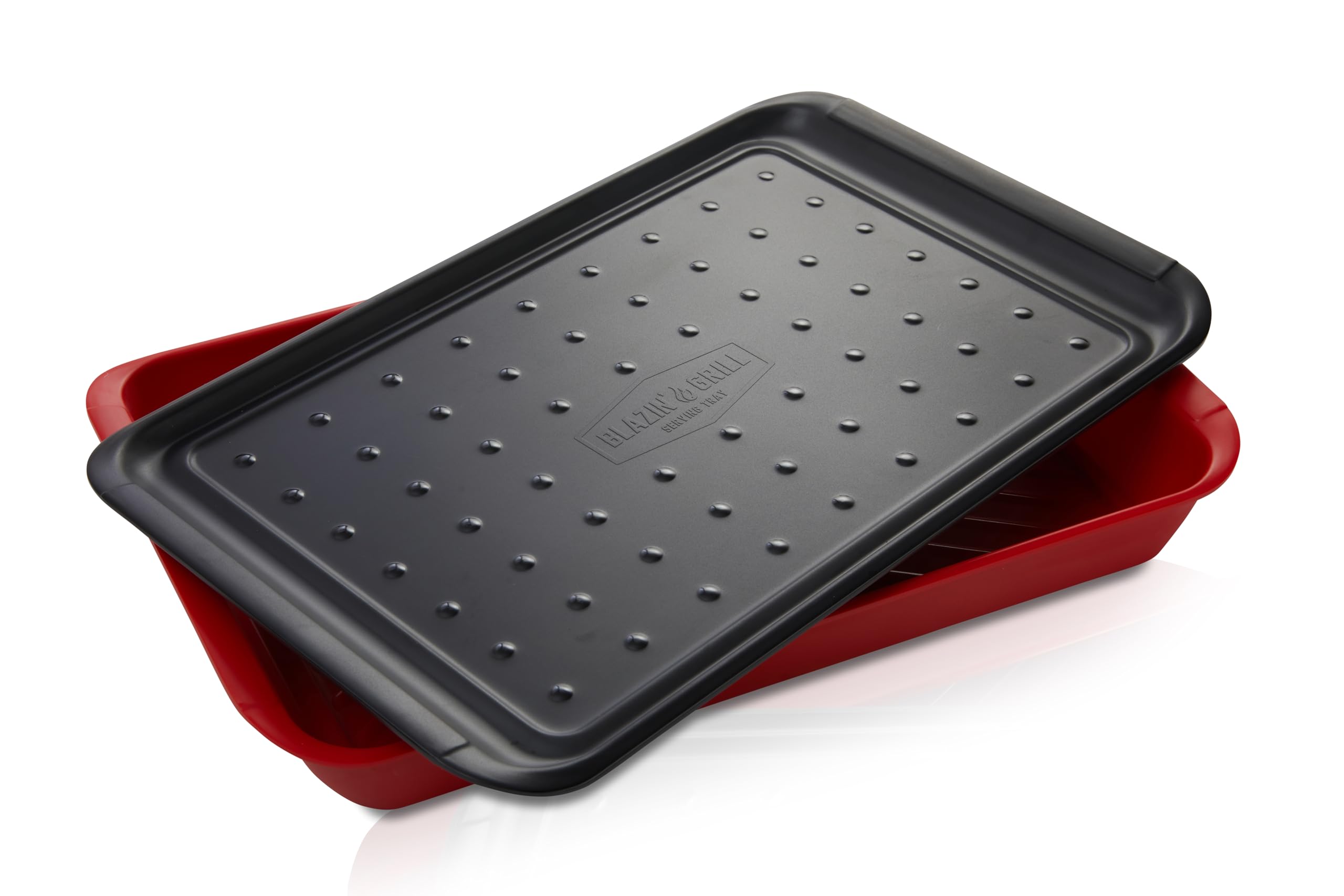 Blazin' Grill stackable design simplifies storage between cooks and gatherings.