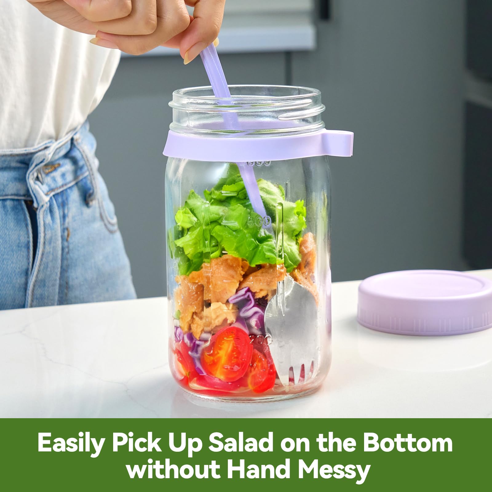 Blazpath Salad Pod divider creating independent flavor compartments