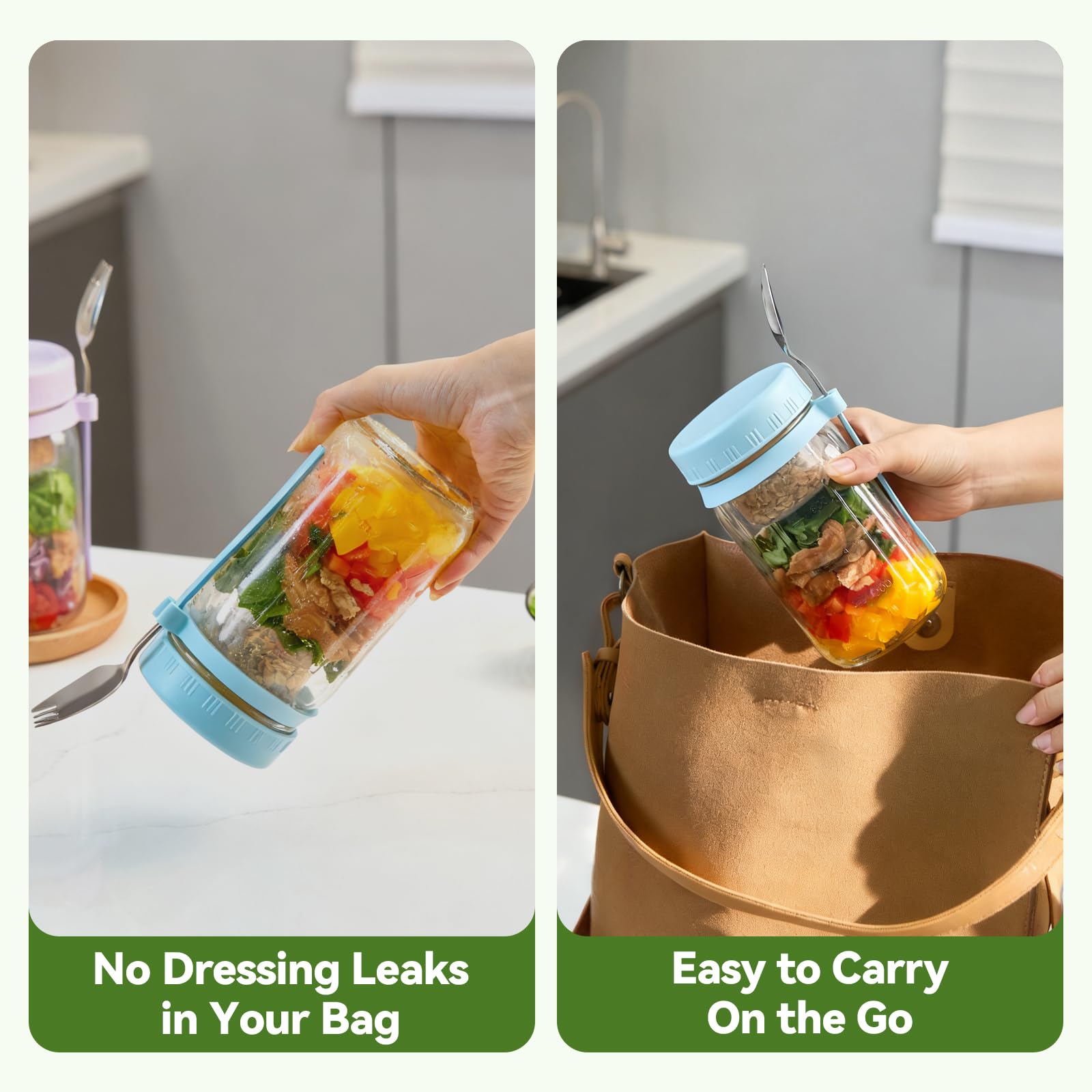Blazpath Salad Pod dry-ingredient cup for toppings on the go