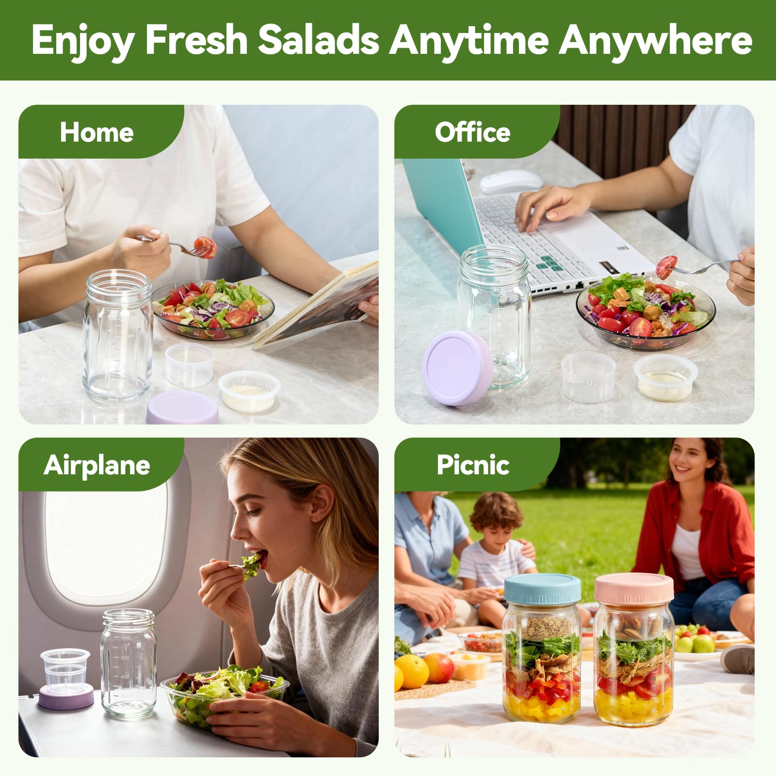 BLAZPATH on-the-go lunch container for school, office, gym, or picnics.