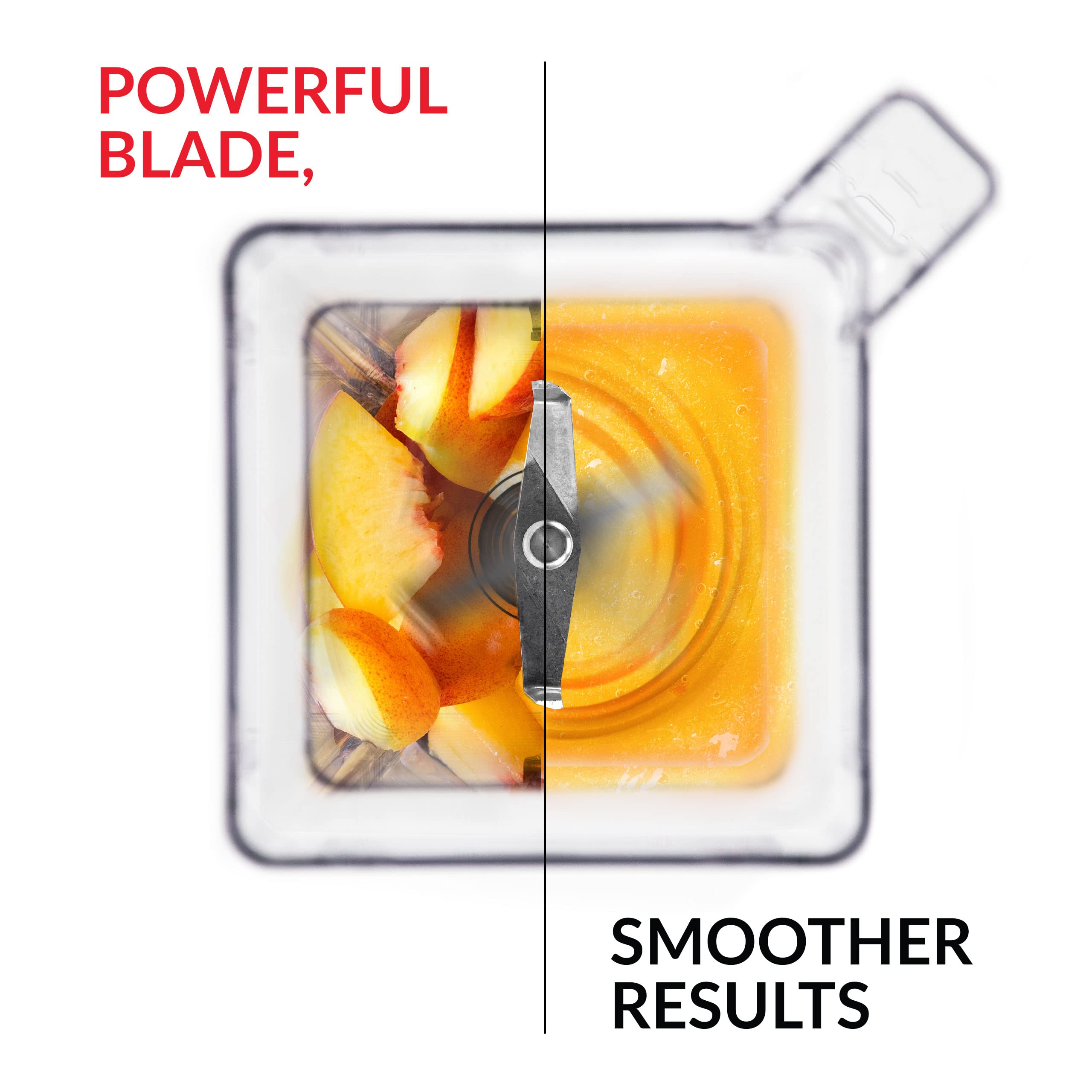 Blendtec WildSide+ jar in use during a smoothie prep