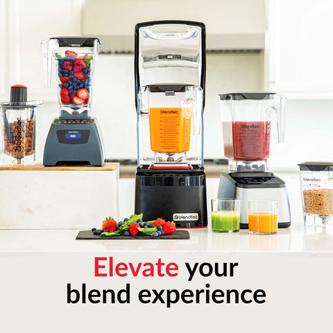 Blendtec WildSide+ jar side profile with wide base