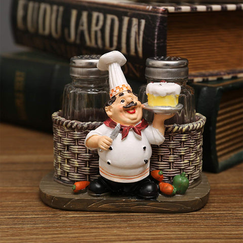 Blessed Family chef figurine makes a thoughtful gift for hosts.
